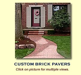 Custom Brick Pavers