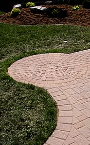 Circular Pattern in Walkway